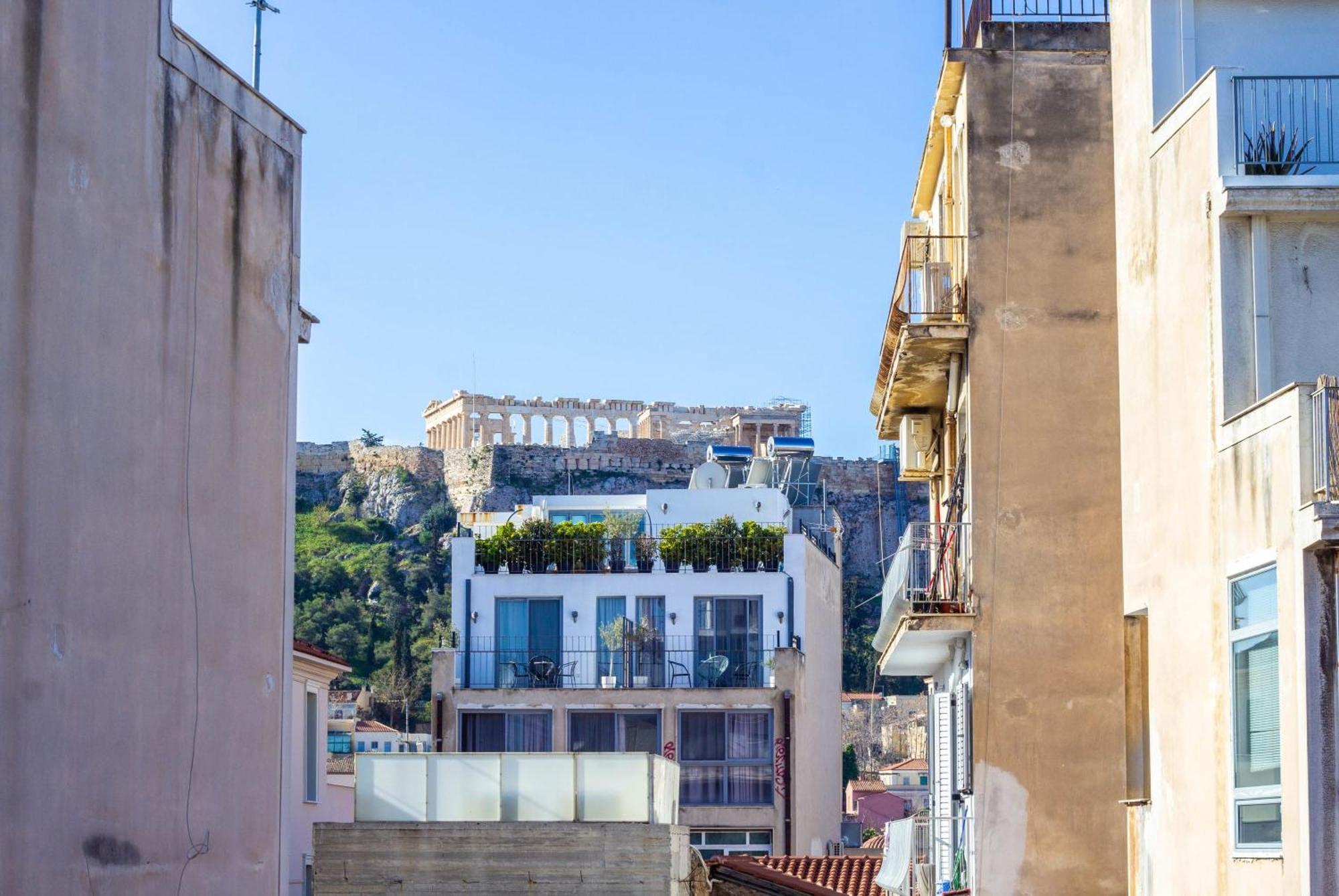 Acropolis Rooftop Monastiraki Centrral Gem Atenas Exterior foto