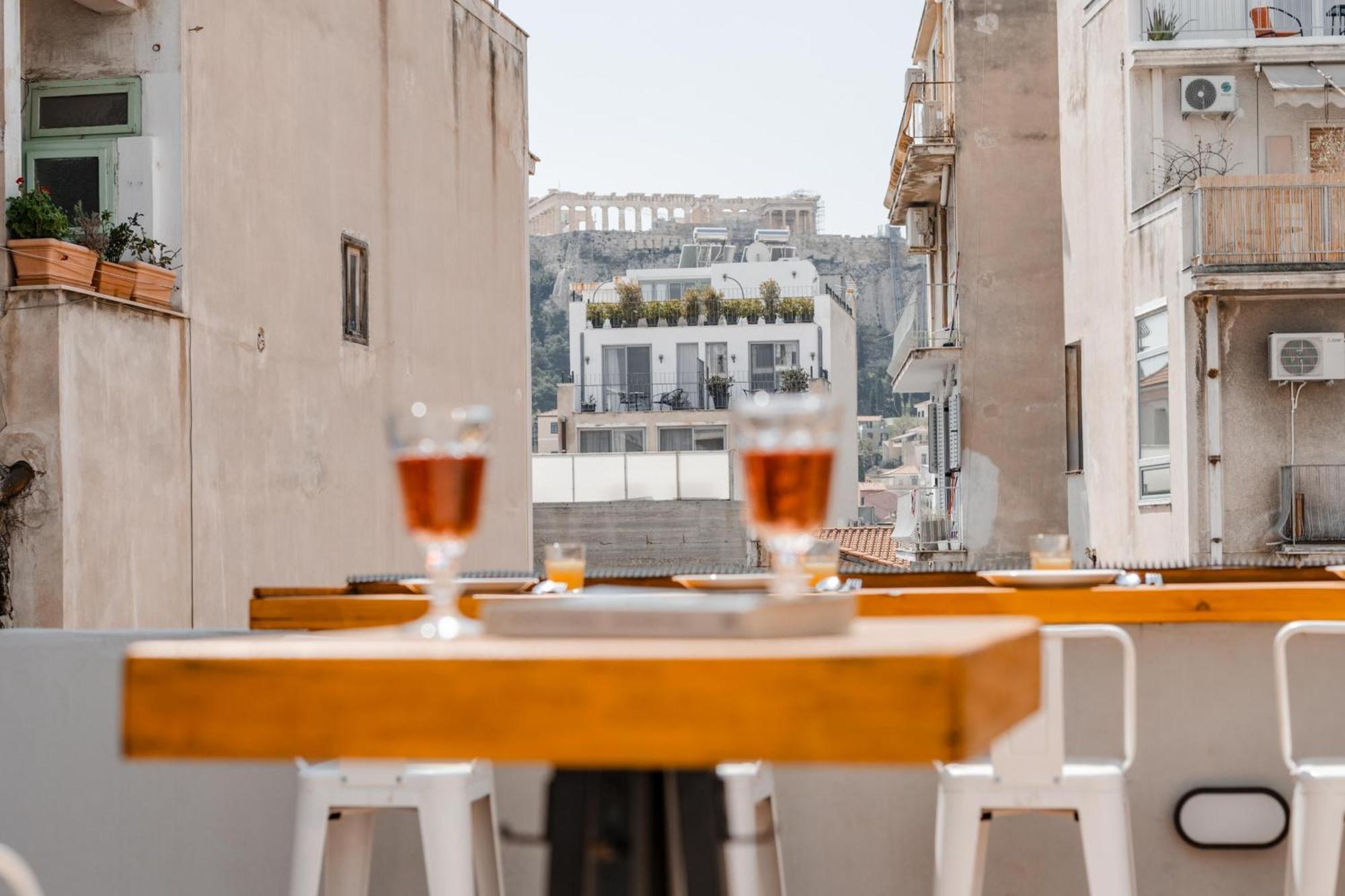 Acropolis Rooftop Monastiraki Centrral Gem Atenas Exterior foto